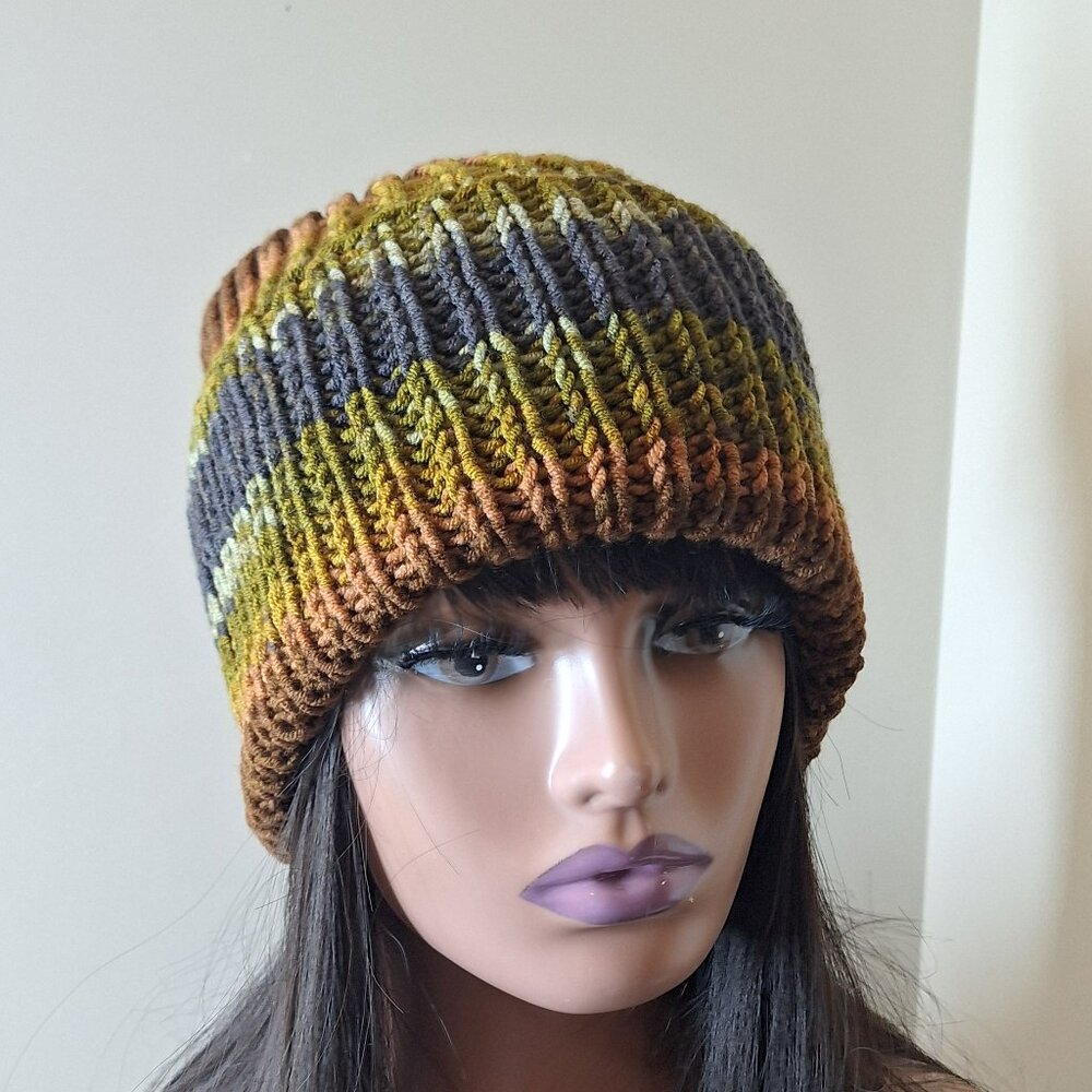 Handmade Multicolor Soft Hat Beanie - Picture 4 of 7